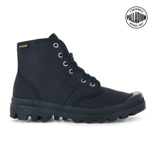 Bottes Palladium Pallabrousse Homme Noir | FR XLI385D